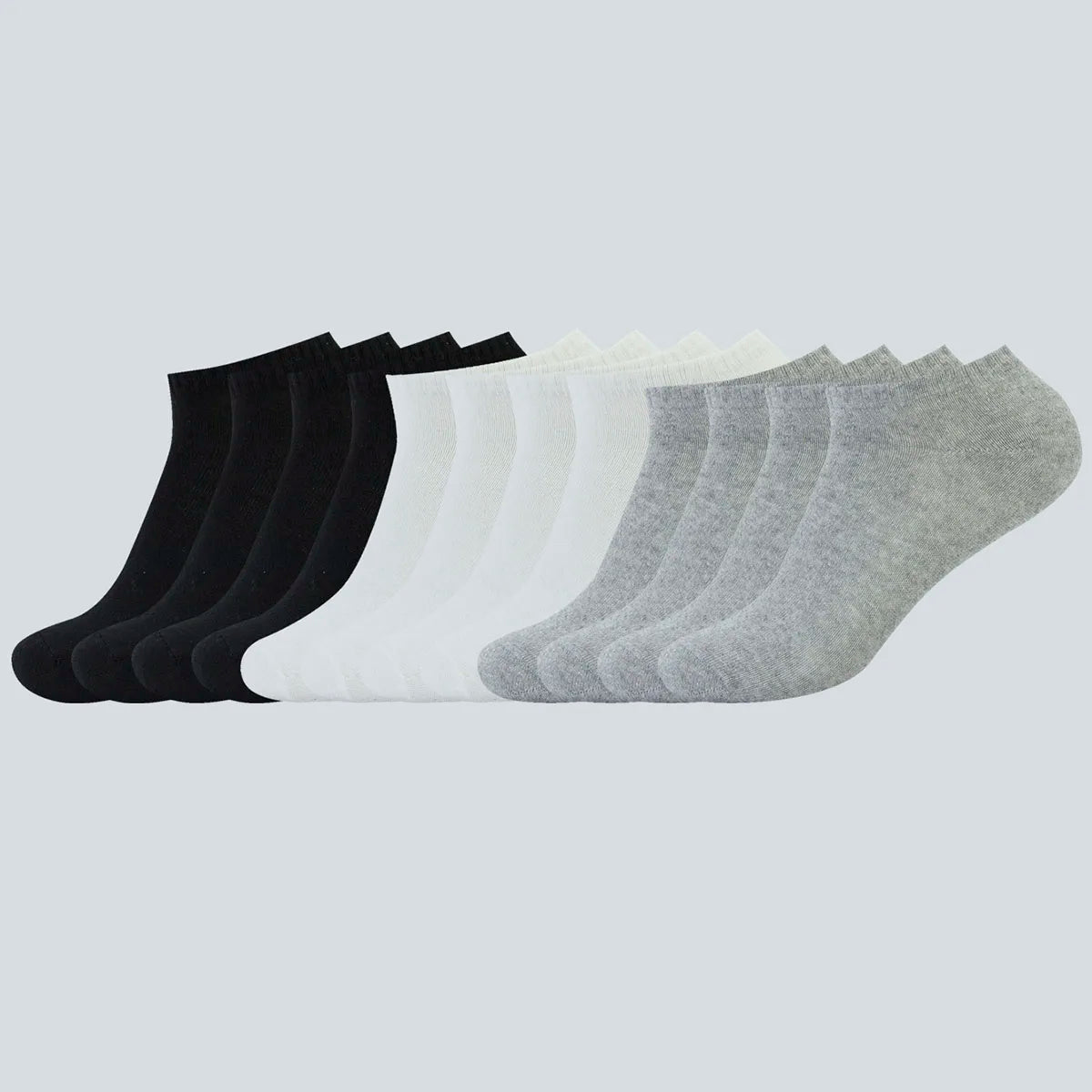 Meia Masculina Cano Curto (6 pares e 12 pares)