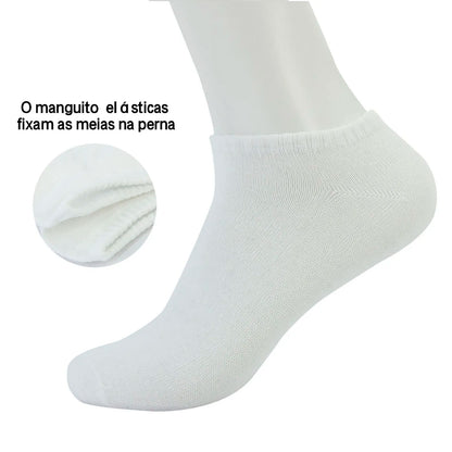 Meia Masculina Cano Curto (6 pares e 12 pares)